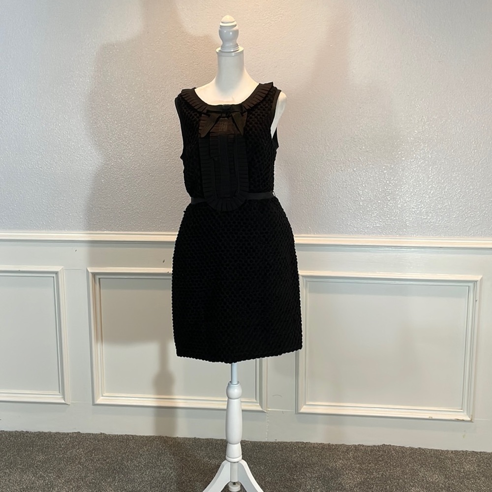 Black Charles Chang-Lima belted dress